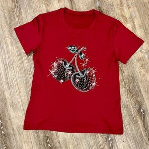 Cherry Red Women’s T-Shirt
